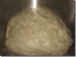 Bread cover with plastic wrap