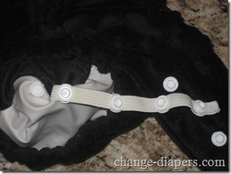 Kim's Cloth Diaper 11 size adjustment