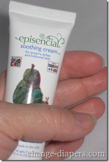 episencial 8 soothing cream on hand