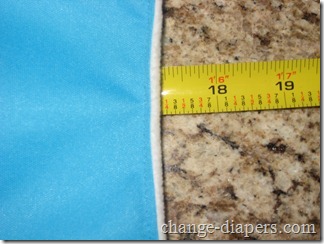 knickernappies cloth diaper 13 medium stretched