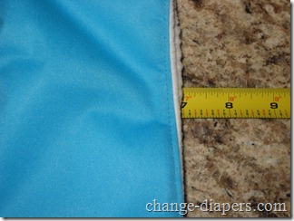 knickernappies cloth diaper small folded