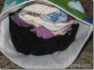 Kissaluvs Wet Bag 6 with 6 diapers
