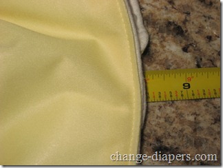Bottombumpers Cloth Diaper 22 medium large measured folded