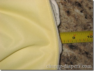 Bottombumpers Cloth Diaper 26 large x-large measured folded
