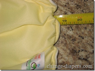 Bottombumpers Cloth Diaper 27 large xl measured stretched