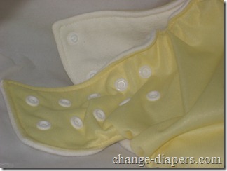 Bottombumpers Cloth Diaper 7 side snapping