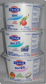 Fage Greek Yogurt 6 with fruit