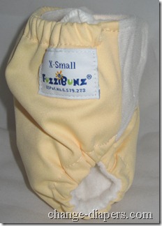 Fuzzibunz Newborn Diaper 2 side