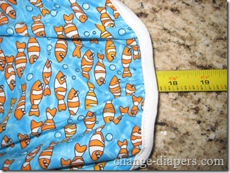 Bummis Swimmi Swim Diaper 7 large stretched