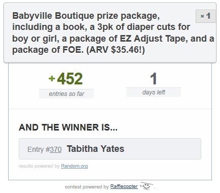 Babyville Boutique Winner