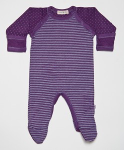 PaigeLauren baby fall/winter collection amethyst romper