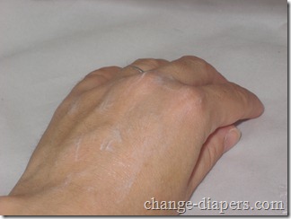 Exederm 11 lotion on hand