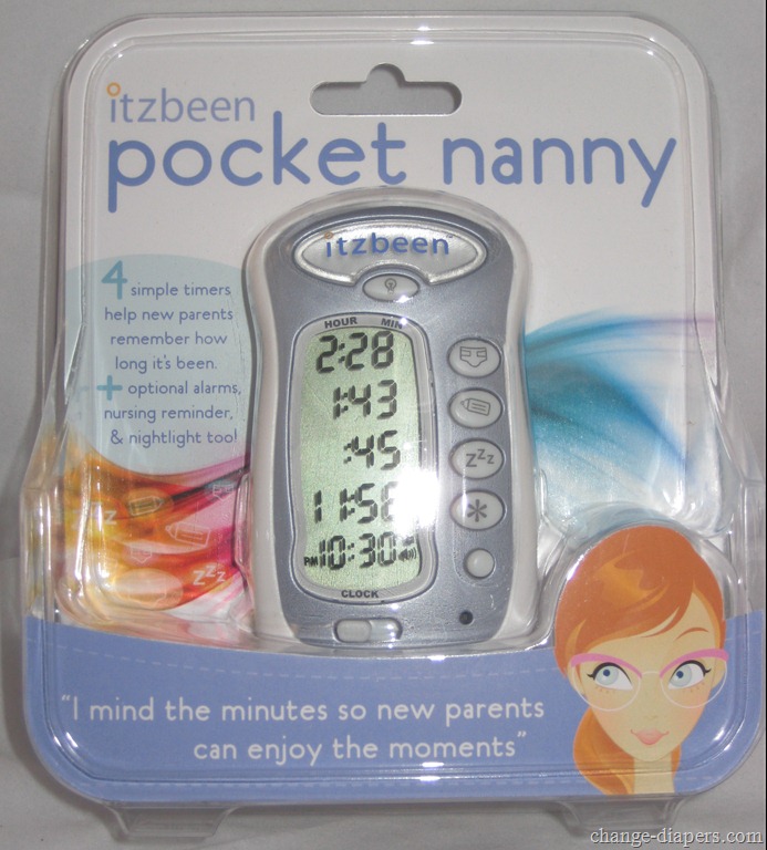ITZBEEN POCKET NANNY BABY CARE TIMER IN GREY 