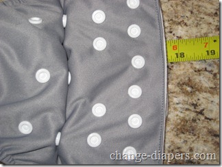Diaper Rite Pocket Diaper 13 medium stretched