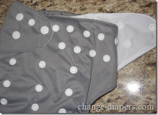 Diaper Rite Pocket Diaper 2 snap closures