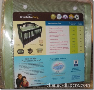 breathable baby breathable bumper liner 2