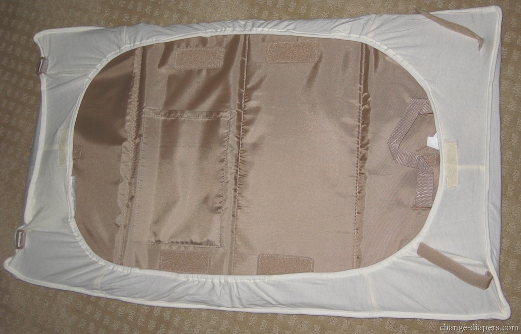 co sleeper with removable mattress pad