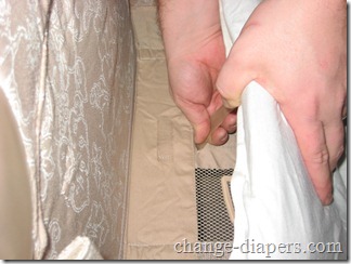 Co-sleeper 19mattress attaches to cosleeper