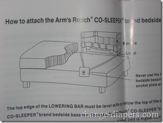 Co-sleeper 2 anchor instructions
