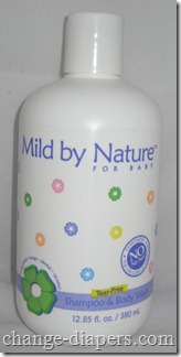 Mild by Nature 3 shampoo