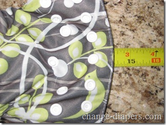 Swaddlebees Simplex Newborn Diaper 11 stretched