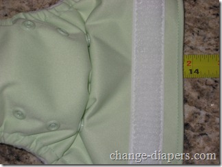 Tiny Tush Mini Diaper 26 medium stretched