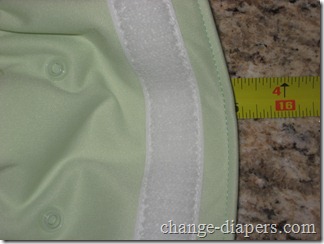 Tiny Tush Mini Diaper 31 large stretched