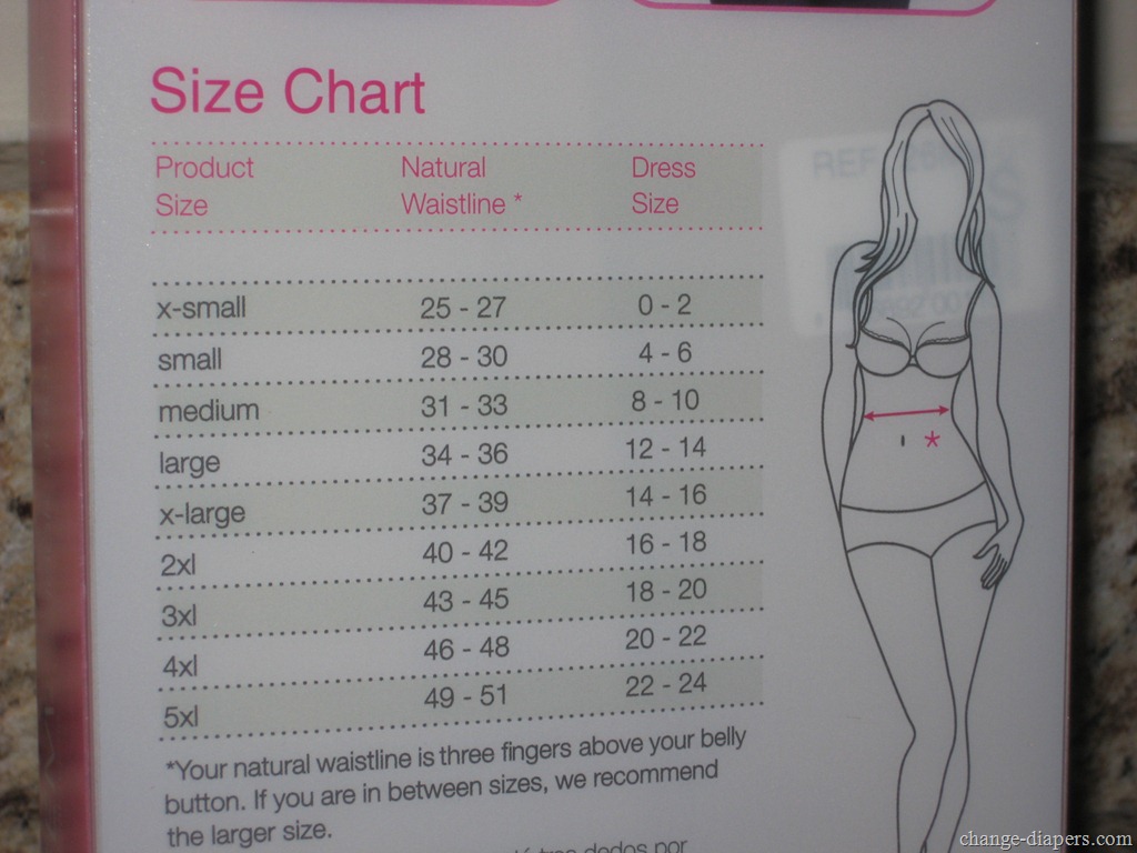 Squeem Size Chart
