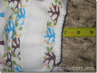 Thirsties duo diaper 13 medium folded