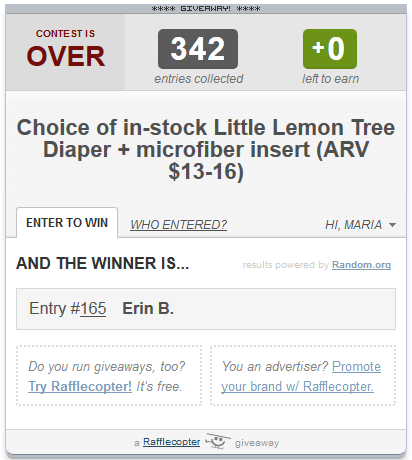 little lemon tree diaper