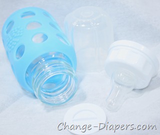 lifefactory glass baby bottle 4 parts