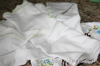@GeffenBaby flat #clothdiapers via @chgdiapers 9 origami in size 2 small thirsties wrap