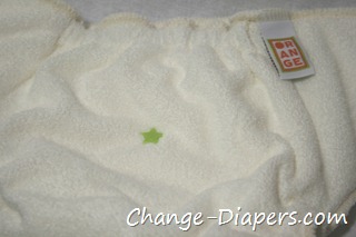 Orange Diaper Co Bamboo Fitted #clothdiapers via @chgdiapers 8 star snap