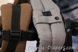 Original @boba #baywearing carrier vs 3G via @chgdiapers 6 3g has diff back strap movement and has purse straps