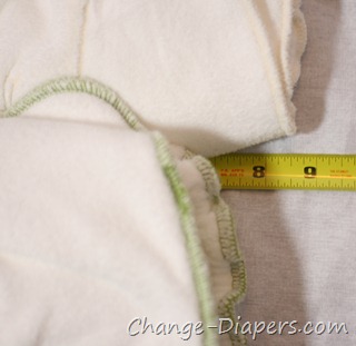 Orange Diaper Co vs Sbish Snapless os bamboo #clothdiapers via @chgdiapers 12 folded