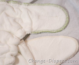 Orange Diaper Co vs Sbish Snapless os bamboo #clothdiapers via @chgdiapers 5 wings