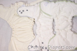 @sloomb large bamboo fitted #clothdiapers from @uponthe_hill via @chgdiapers 7 vs sz 2 happy clouds and os snapless multi
