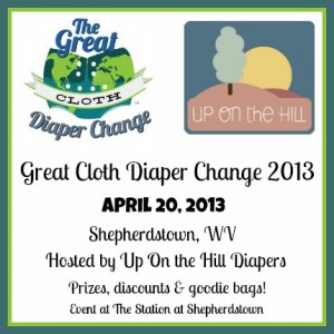 @clothrecord #GCDH2013 #clothdiapers at @uponthehill via @chgdiapers