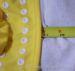 imagine_baby bamboo prefold #clothdiapers and covers via @chgdiapers 12 medium stretched