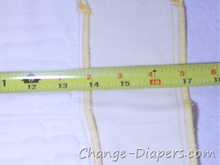 imagine_baby bamboo prefold #clothdiapers and covers via @chgdiapers 22 length before and after prep