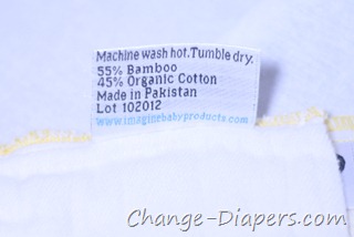 imagine_baby bamboo prefold #clothdiapers and covers via @chgdiapers 25 bamboo and organic cotton