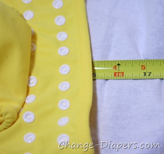 imagine_baby bamboo prefold #clothdiapers and covers via @chgdiapers 7 small stretched