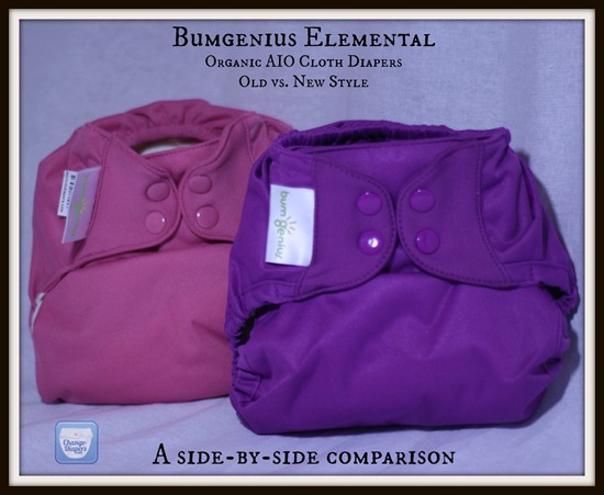 @Bumgenius elemental #clothdiapers old vs new - side by side comparison via @chgdiapers