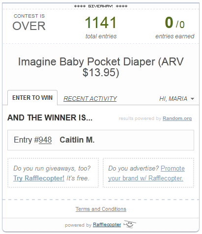 imagine pocket diaper winner