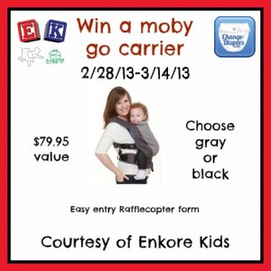 @MobyWrap Go Carrier #babywearing #giveaway from @Enkorekids and @chgdiapers