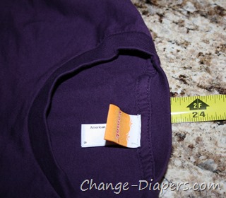 @tomat adult shirts via @chgdiapers 2 small womens length after shrinkage