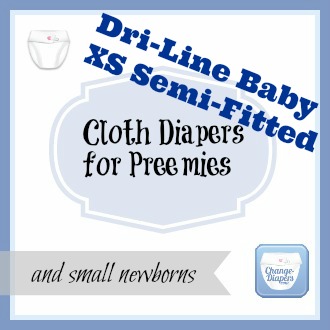 Dri-Line Baby Semi-Fitted Preemie #clothdiapers via @chgdiapers