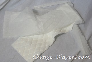 gDiapers disposable inserts torn