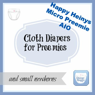 Happy Heiny Micro Preemie #clothdiapers via @chgdiapers