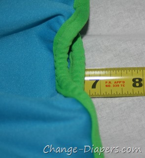 @GenYDiapers Simply U #clothdiapers cover via @chgdiapers 10 smallest setting of size large folded